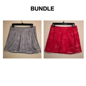 2 Nike Golf Skorts
